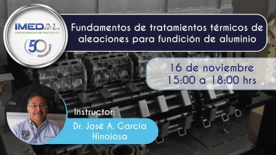 Fundamentos de tratamientos térmicos de aleaciones para fundición de aluminio